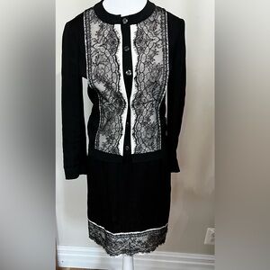 Dolce & Gabbana Silk Skirt Suit New without Tags